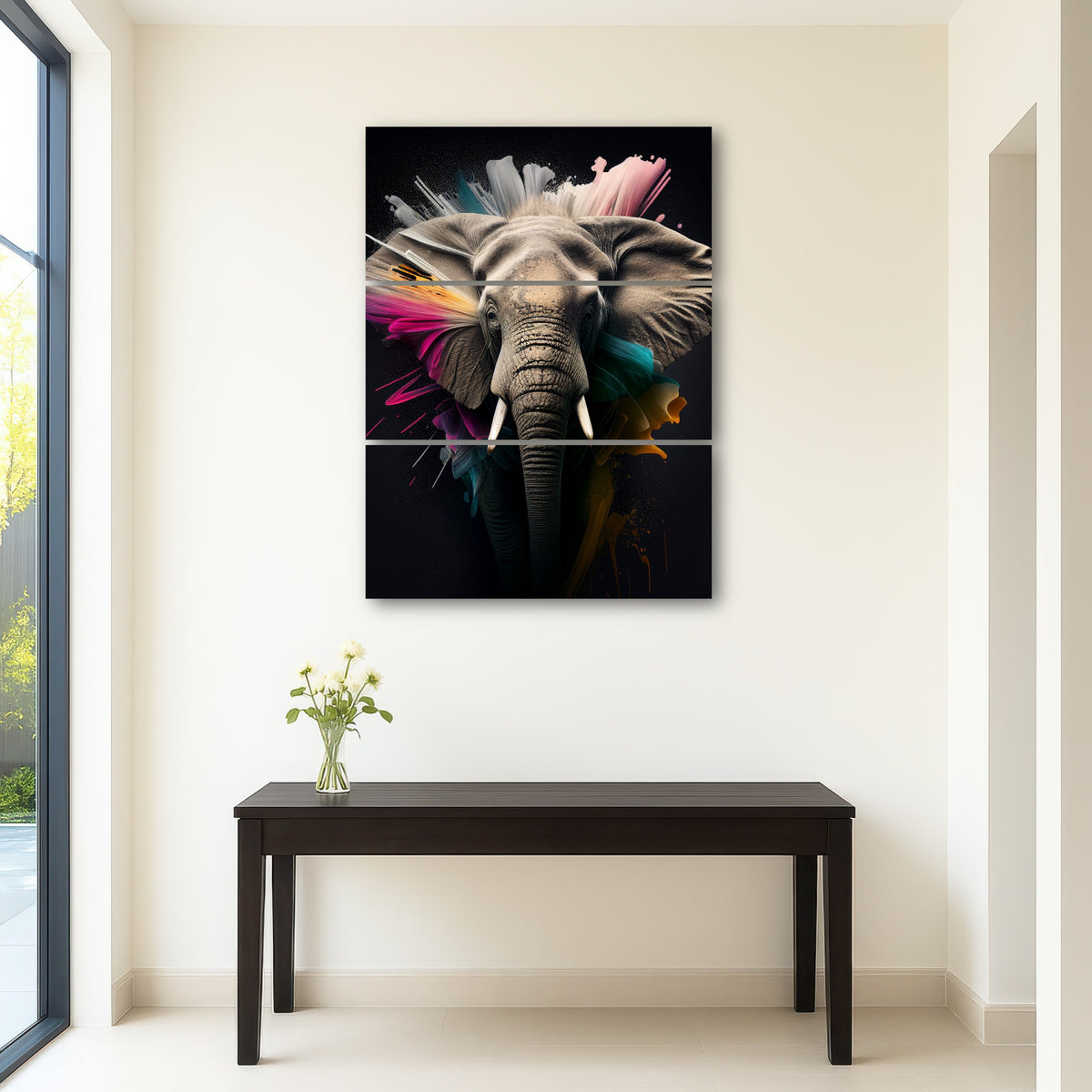 AUTO-MOCKUP ROOM | Elephant Portrait