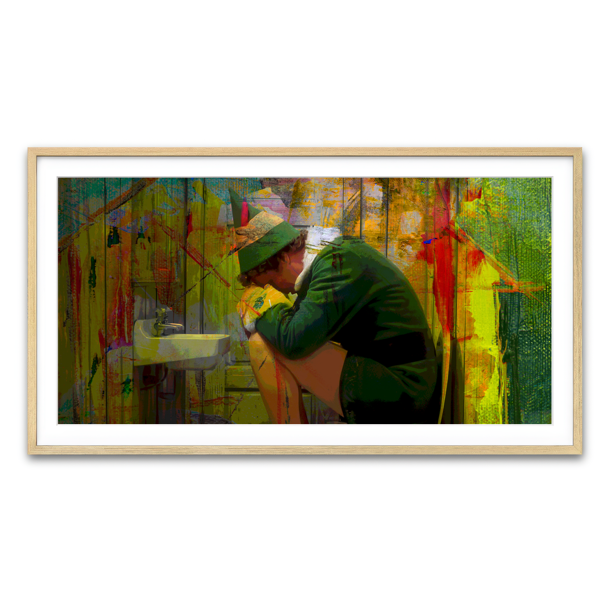 Framed Print 2x1 Natural