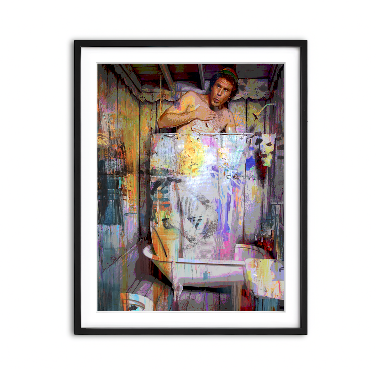 Framed Print 3x4 Black