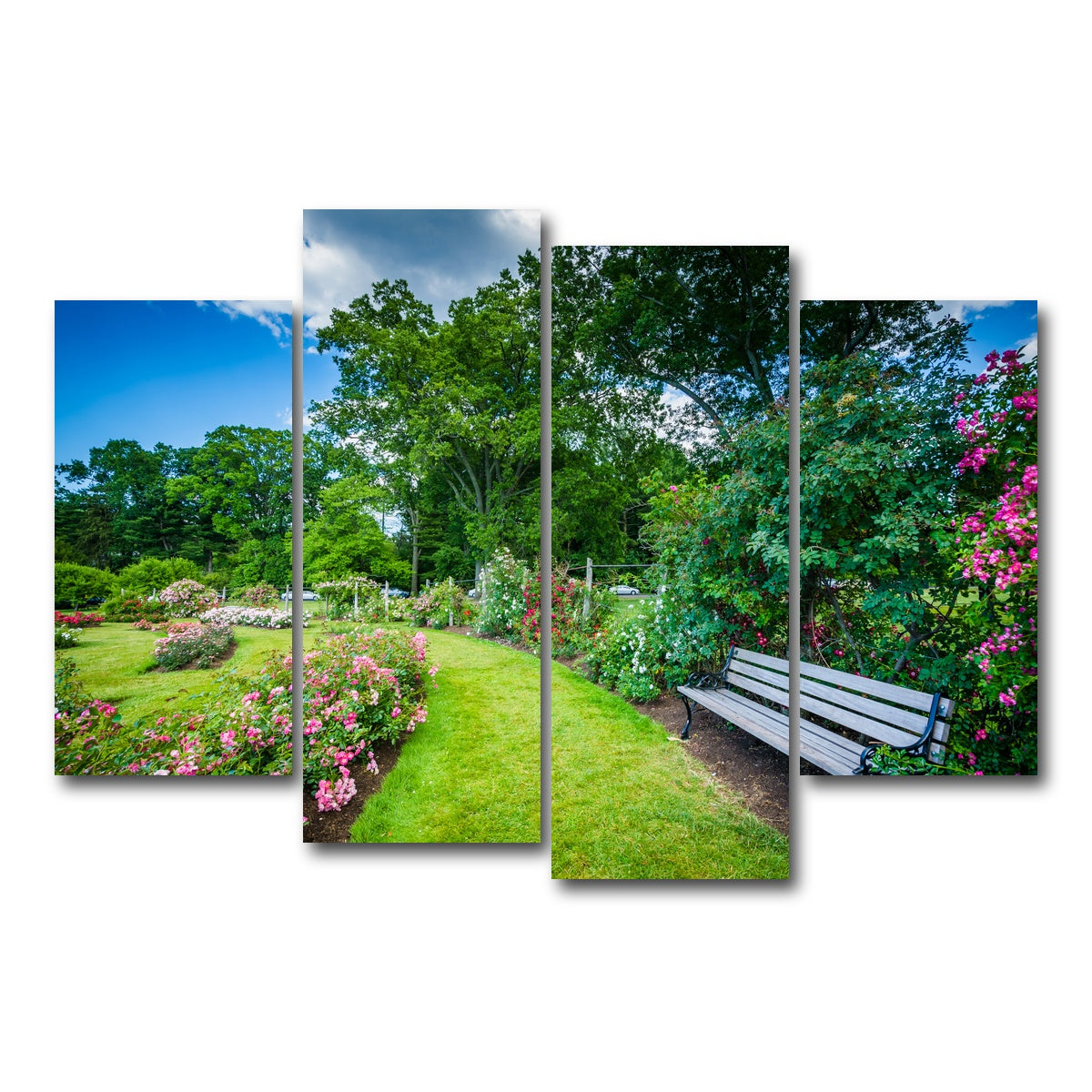 AUTO-MOCKUP WHITE | Elizabeth Park | 4 Piece | Gallery Wrap Canvas | group=4_short