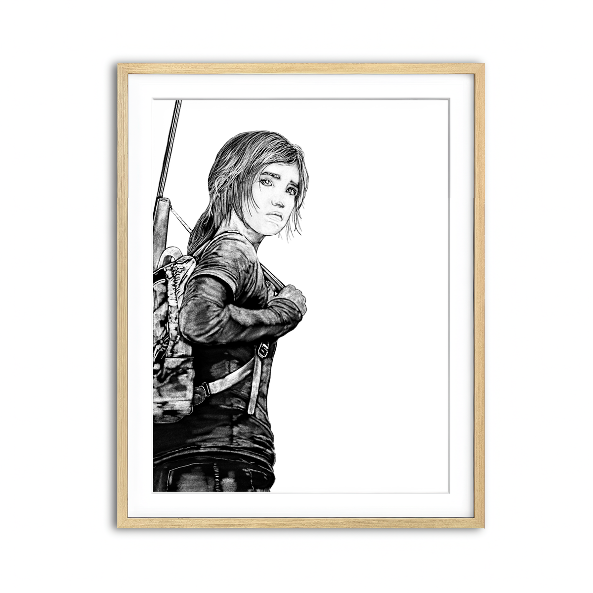 Framed Print 3x4 Natural