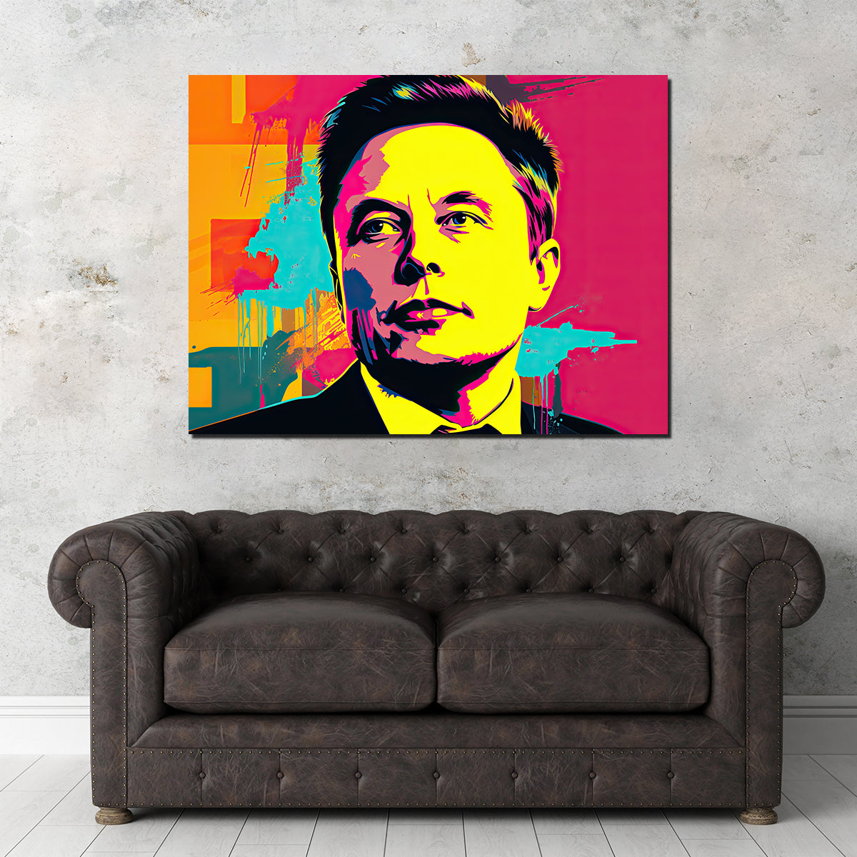 Elon - Warhol Wall Art