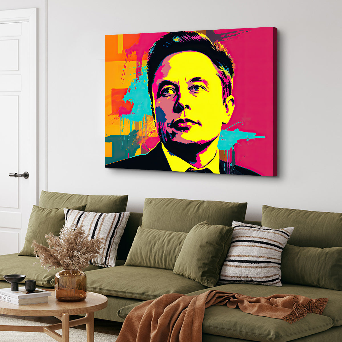Elon - Warhol Wall Art