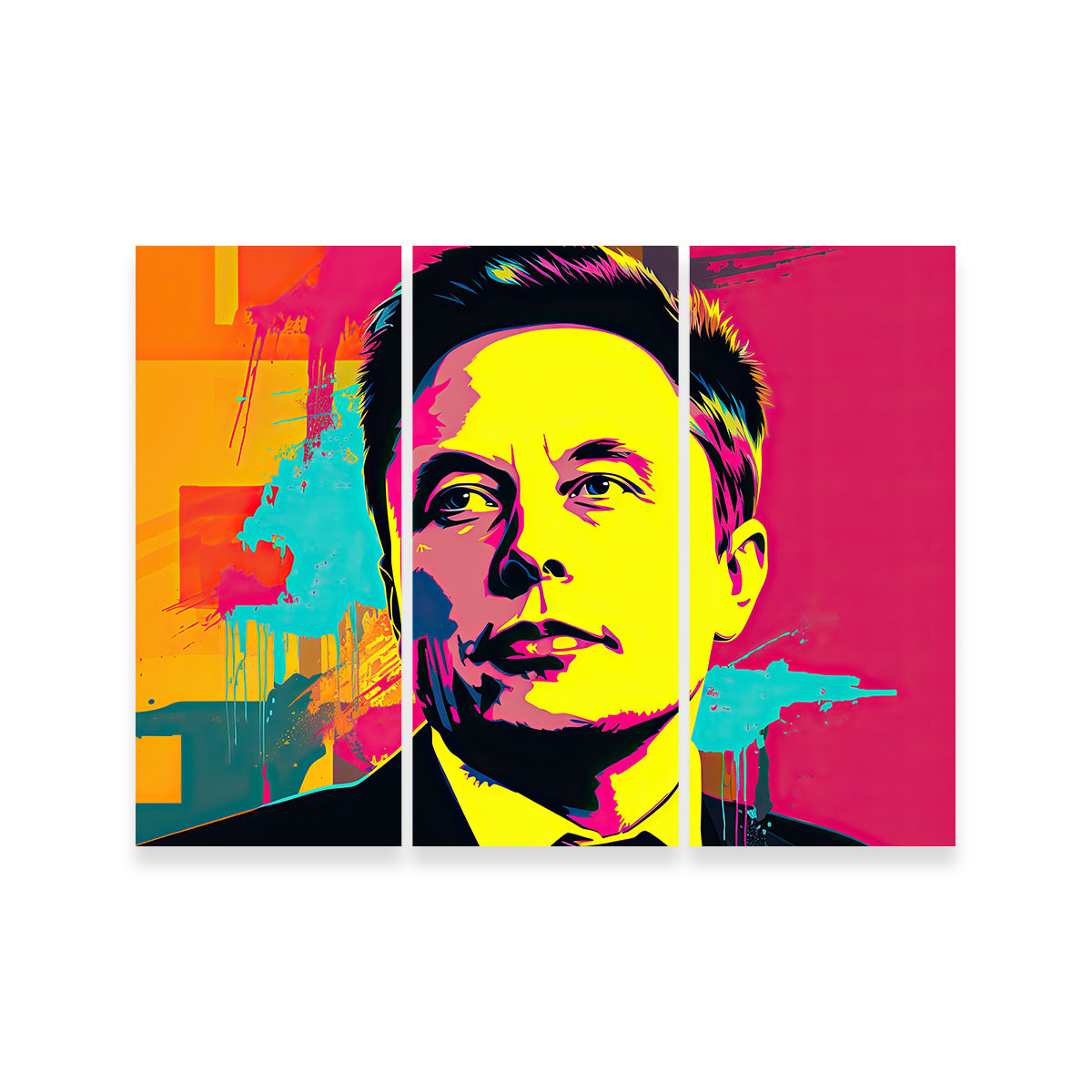 Elon - Warhol Wall Art