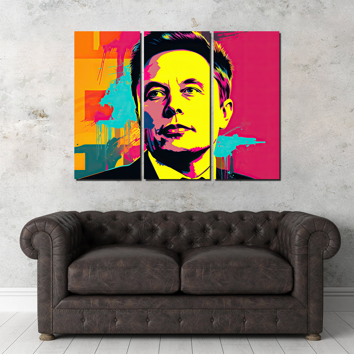 Elon - Warhol Wall Art