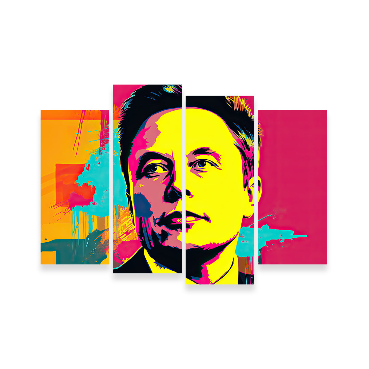 Elon - Warhol Wall Art