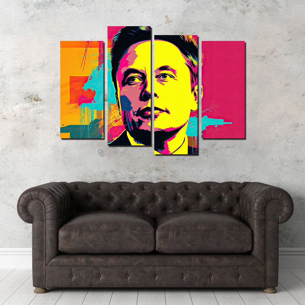 Elon - Warhol Wall Art