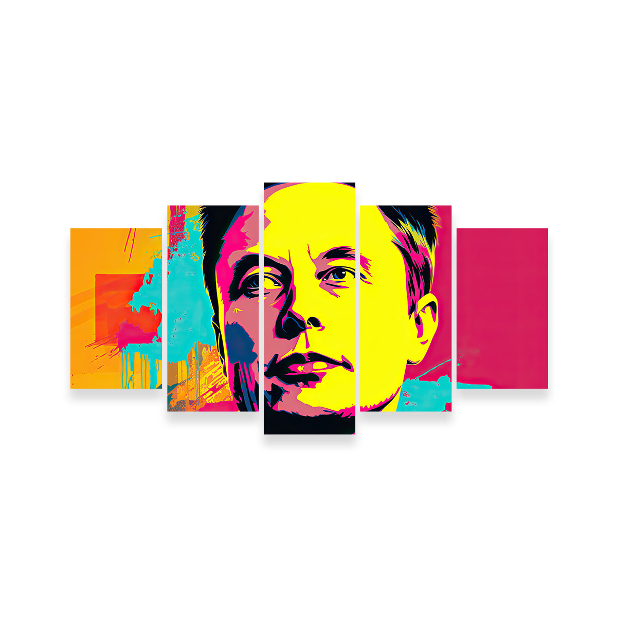 Elon - Warhol Wall Art