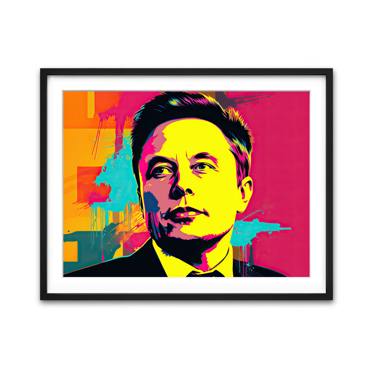 Framed Print 4x3 Black