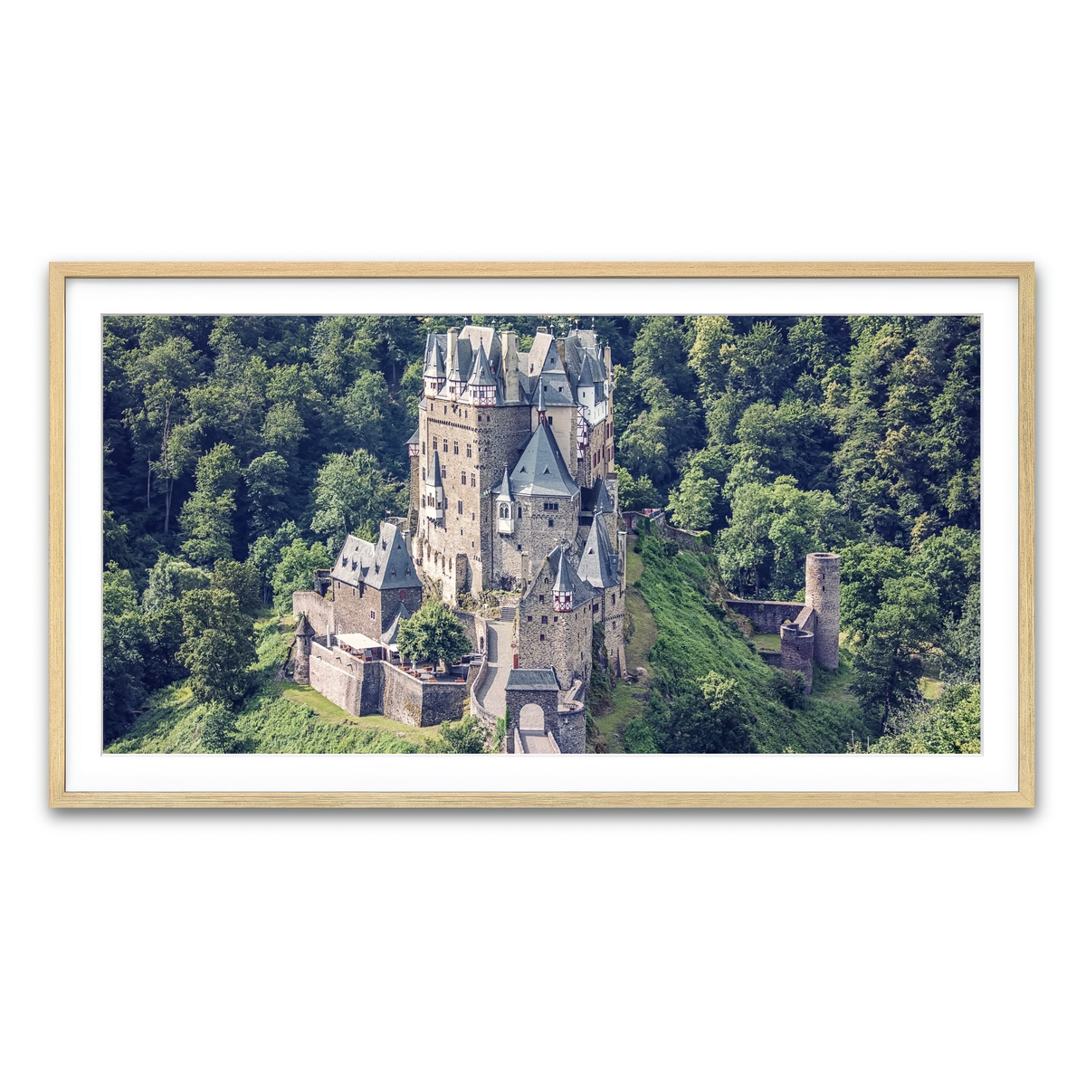 Framed Print 2x1 Natural