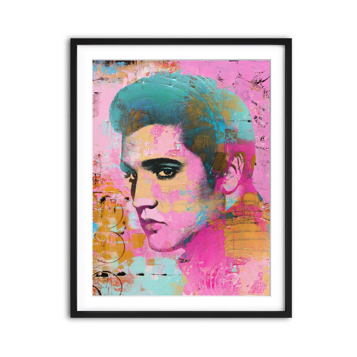 Framed Print 3x4 Black