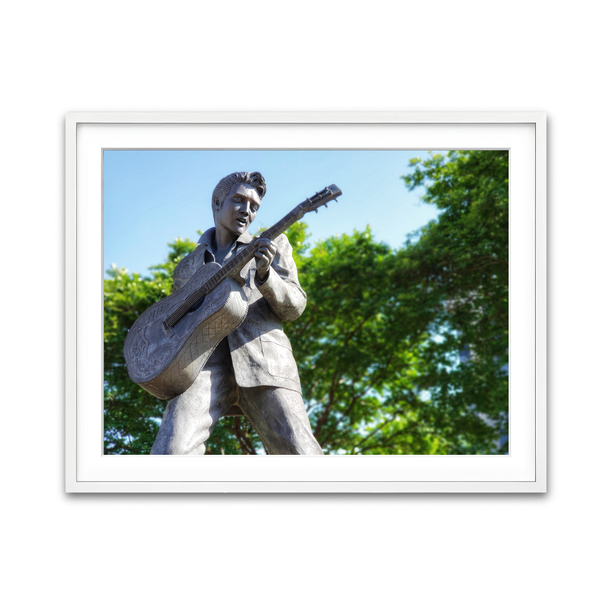 Framed Print 4x3 White