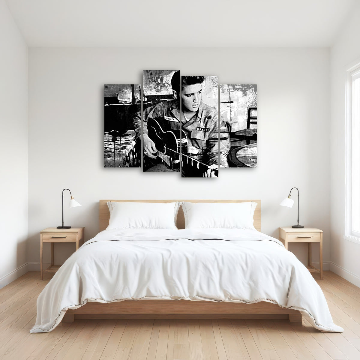 AUTO-MOCKUP ROOM | Elvis Presley Grayscale