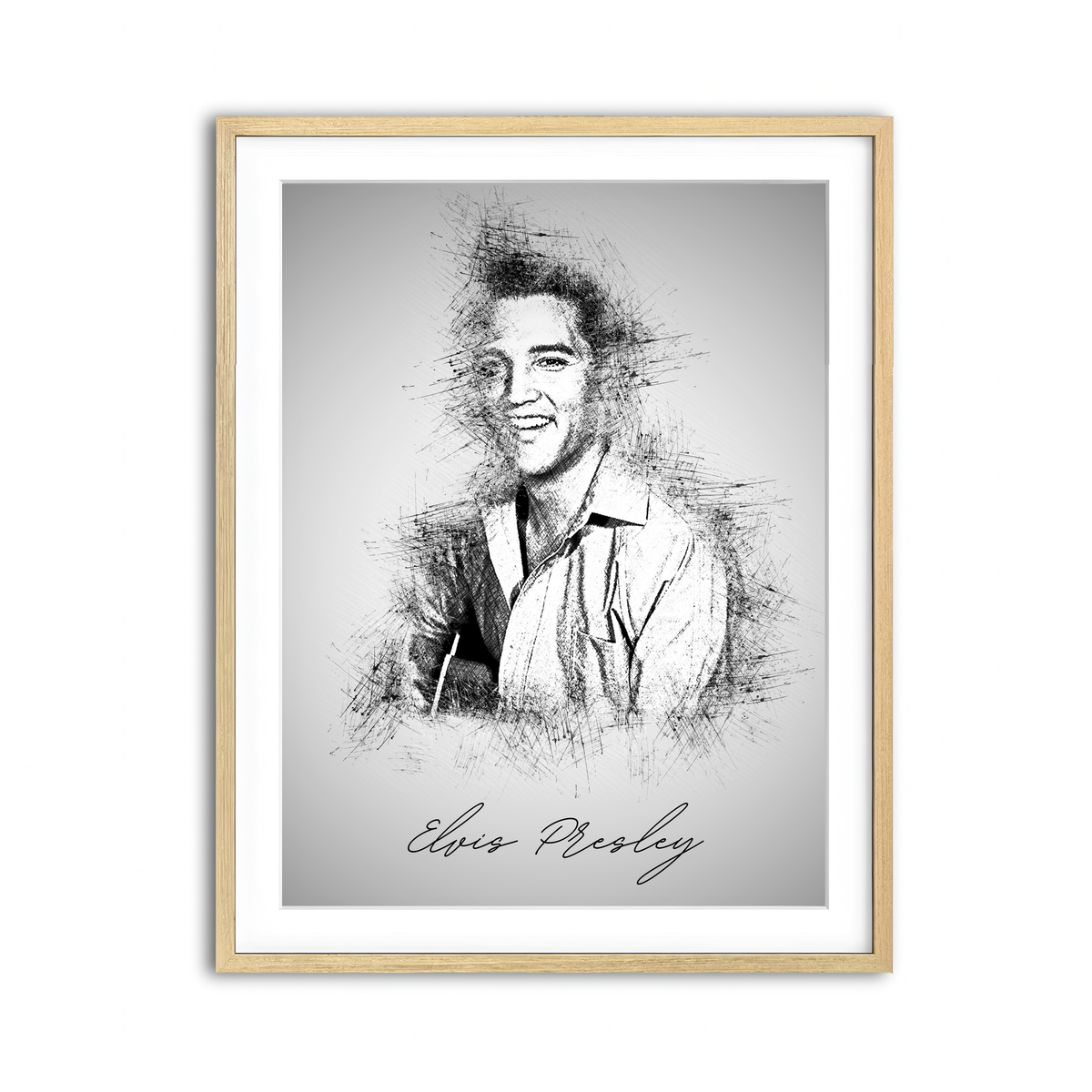 Framed Print 3x4 Natural