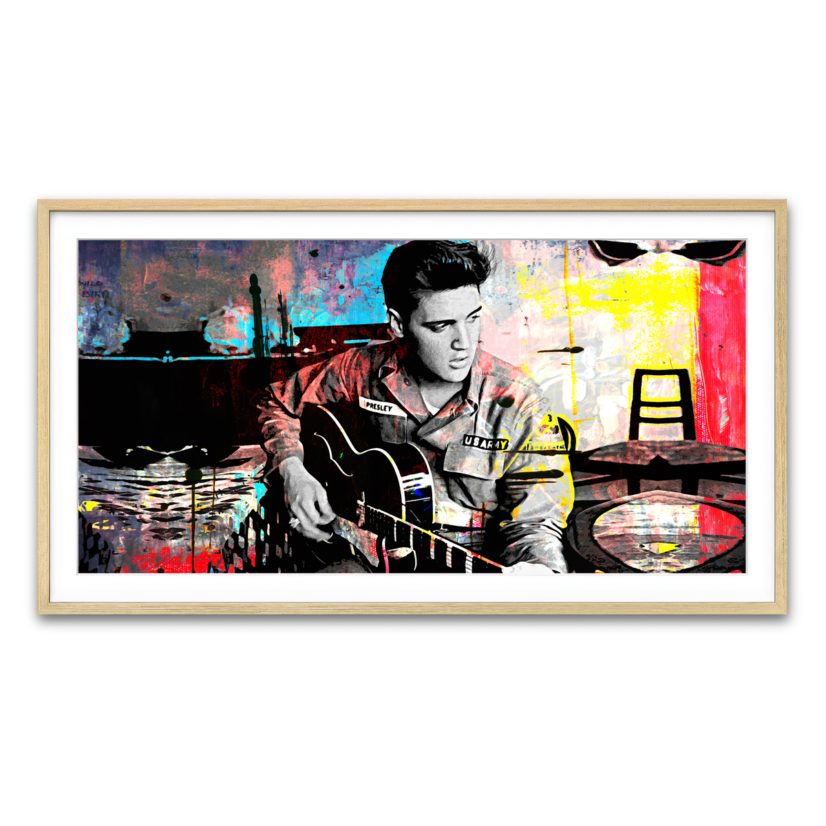 Framed Print 2x1 Natural