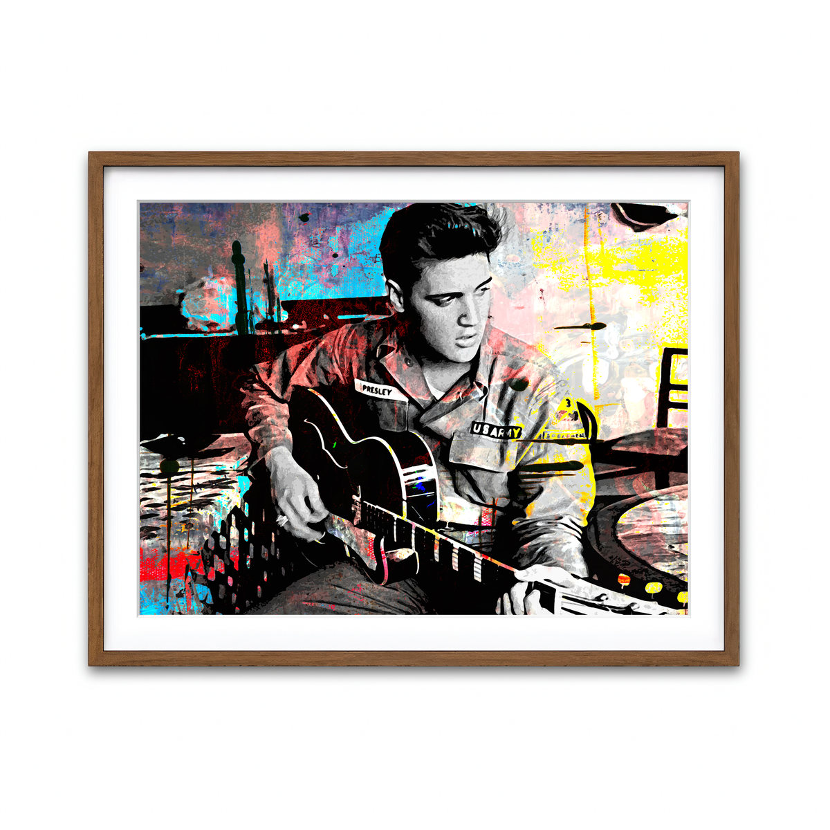 Framed Print 4x3 Walnut