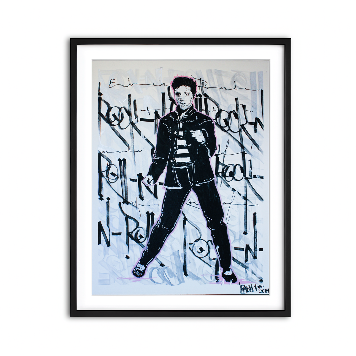 Framed Print 3x4 Black