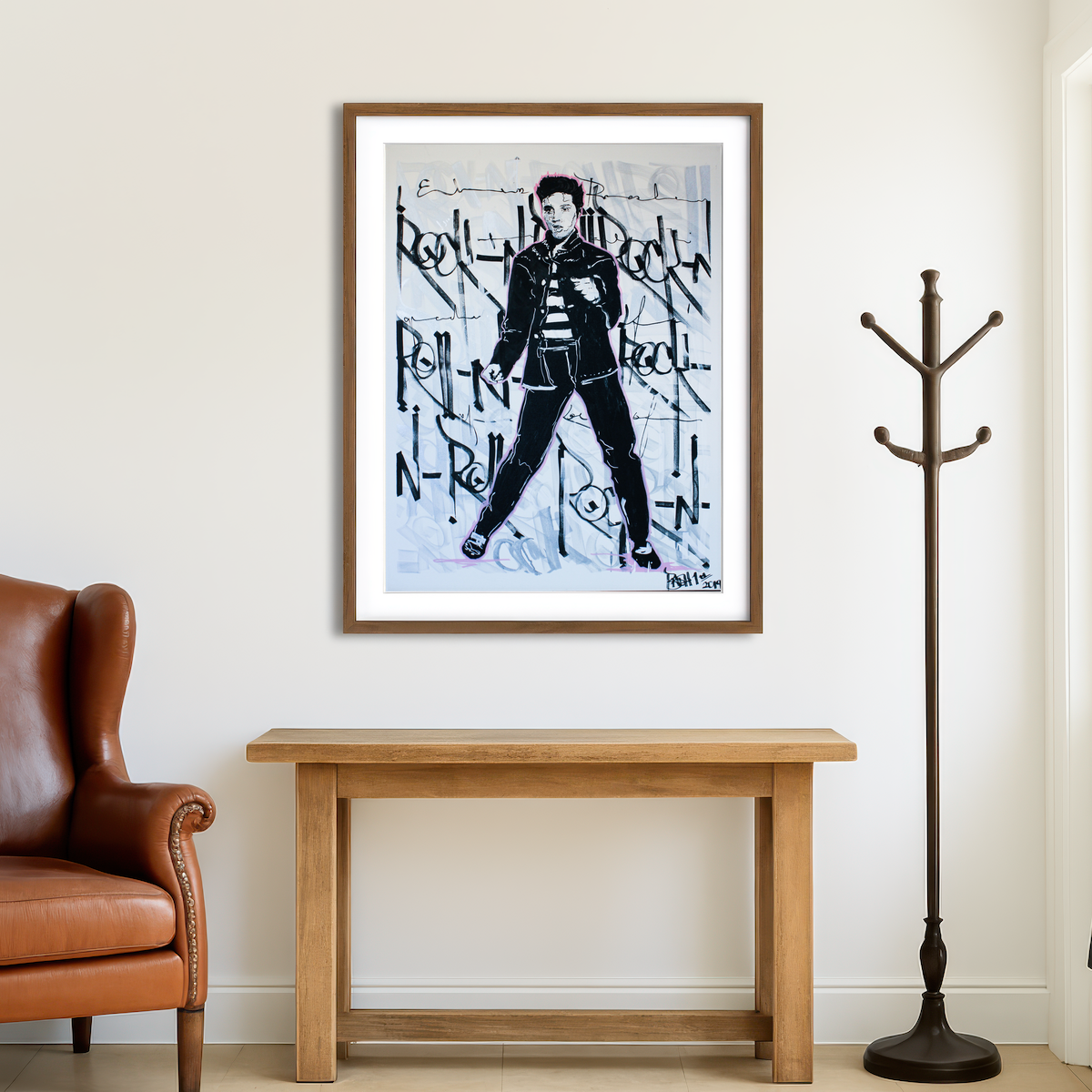AUTO-MOCKUP ROOM | Elvis Wall Art