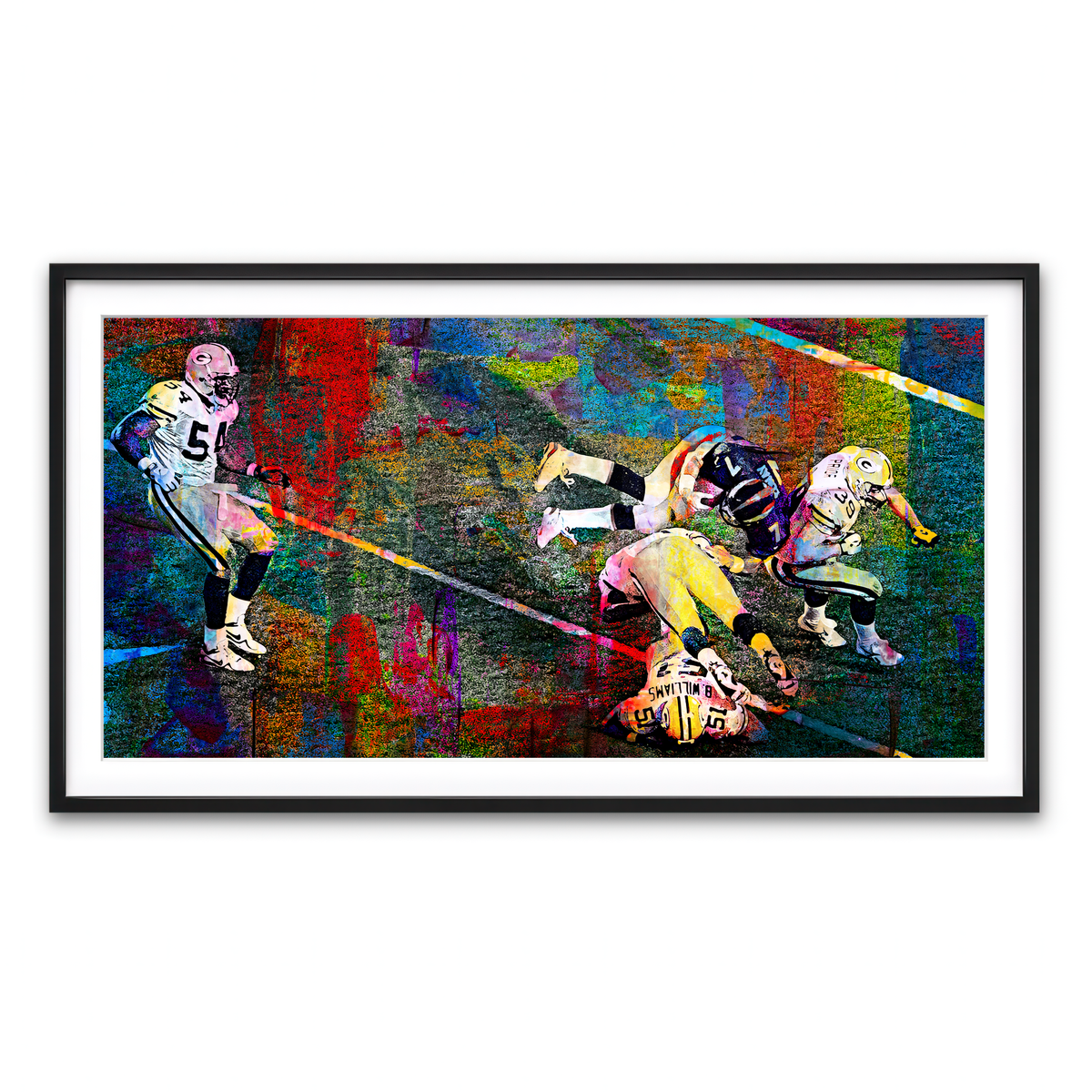 Framed Print 2x1 Black