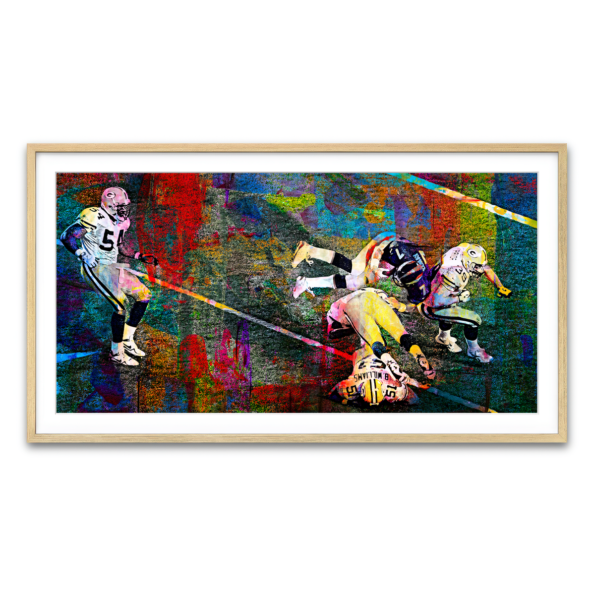 Framed Print 2x1 Natural