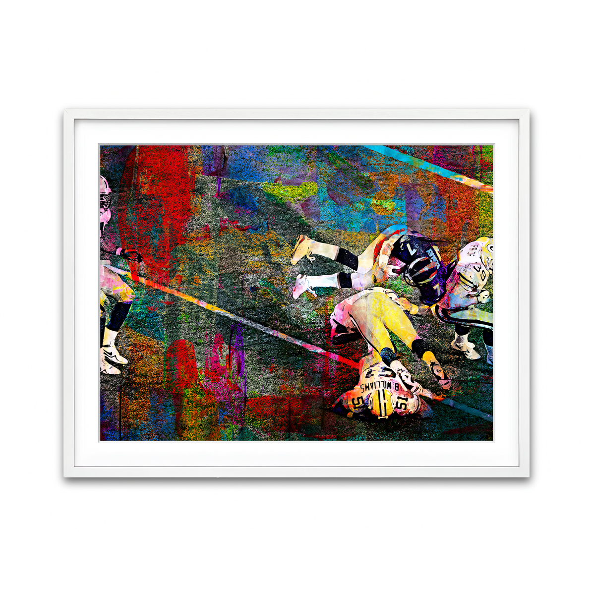 Framed Print 4x3 White