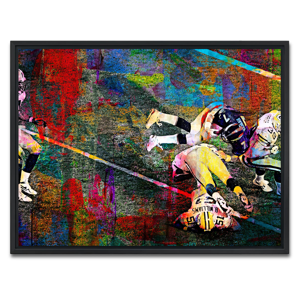 AUTO-MOCKUP WHITE | Elway Helicopter | 1 Piece | Black Framed Canvas | group=4x3