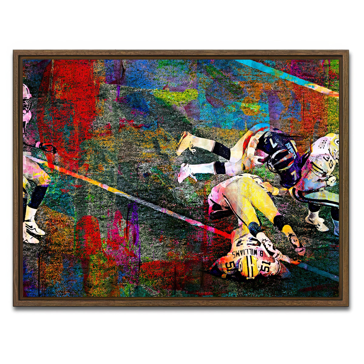 AUTO-MOCKUP WHITE | Elway Helicopter | 1 Piece | Walnut Framed Canvas | group=4x3