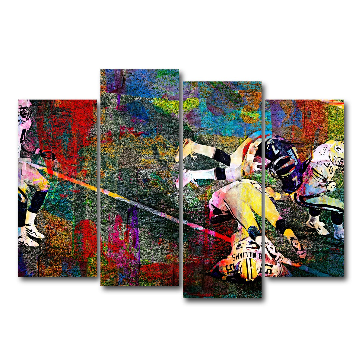 AUTO-MOCKUP WHITE | Elway Helicopter | 4 Piece | Gallery Wrap Canvas | group=4_normal