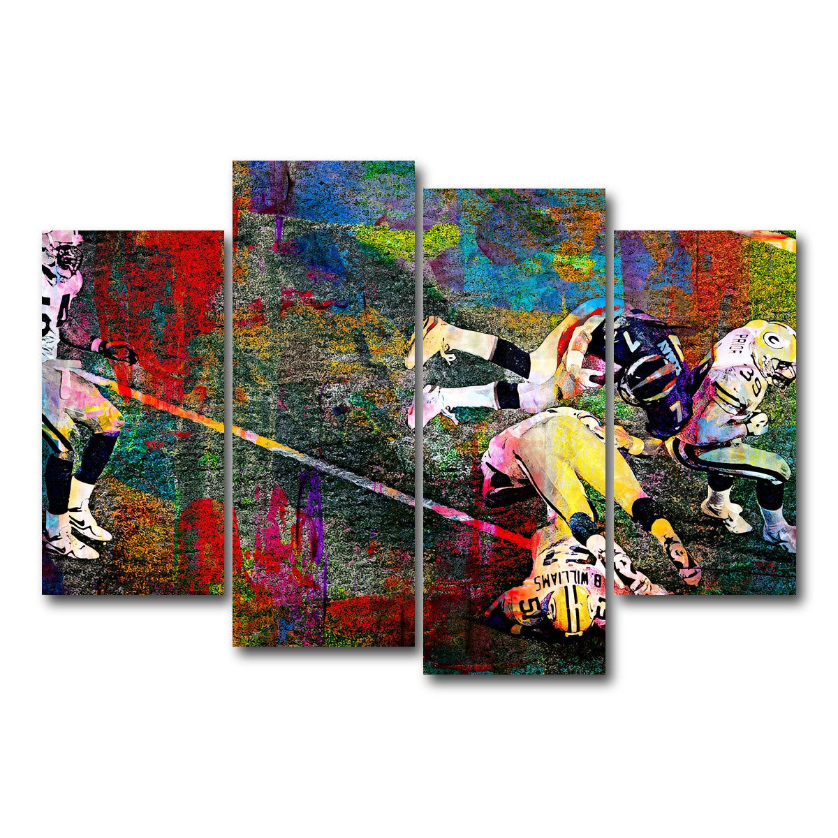 AUTO-MOCKUP WHITE | Elway Helicopter | 4 Piece | Gallery Wrap Canvas | group=4_short