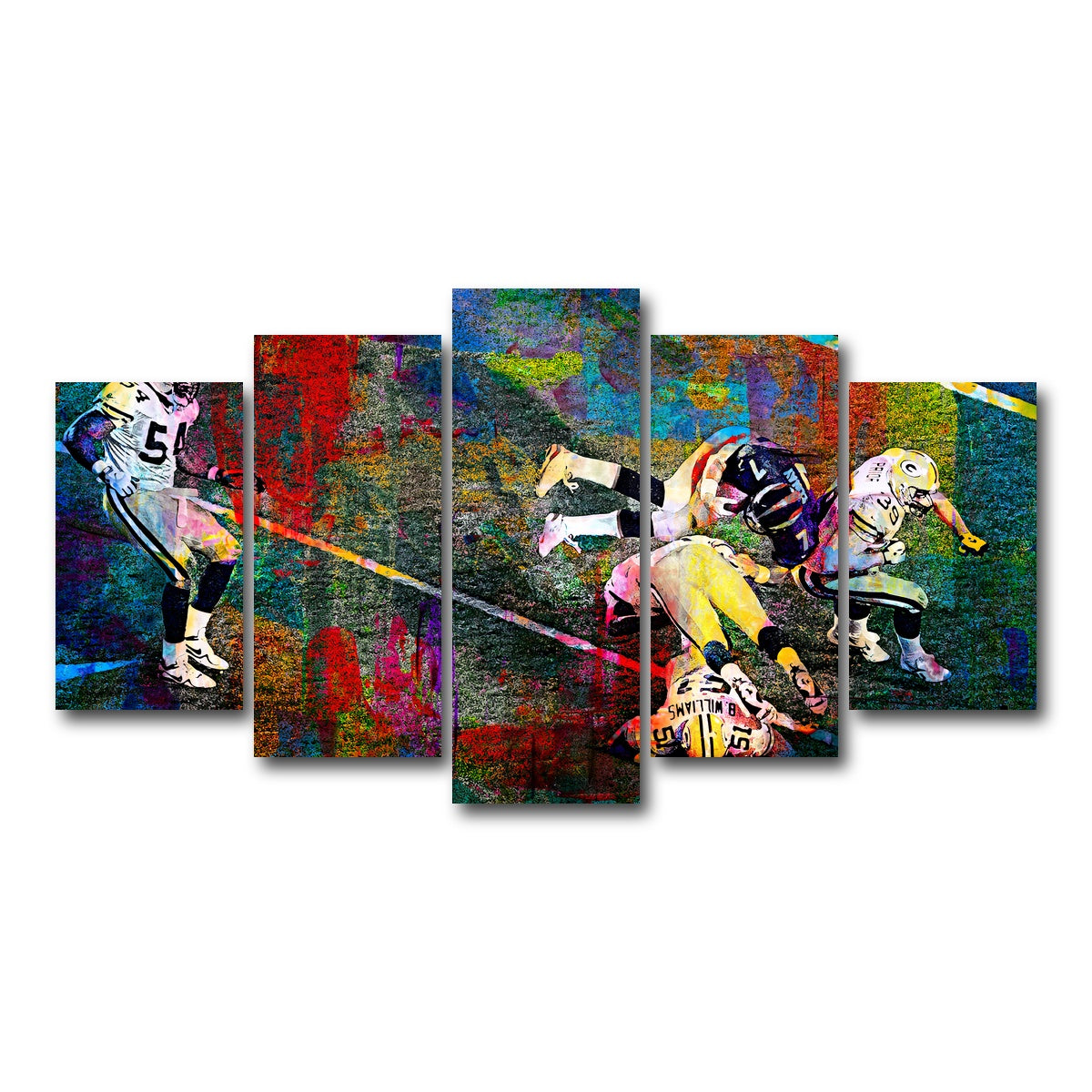 AUTO-MOCKUP WHITE | Elway Helicopter | 5 Piece | Gallery Wrap Canvas | group=5_normal