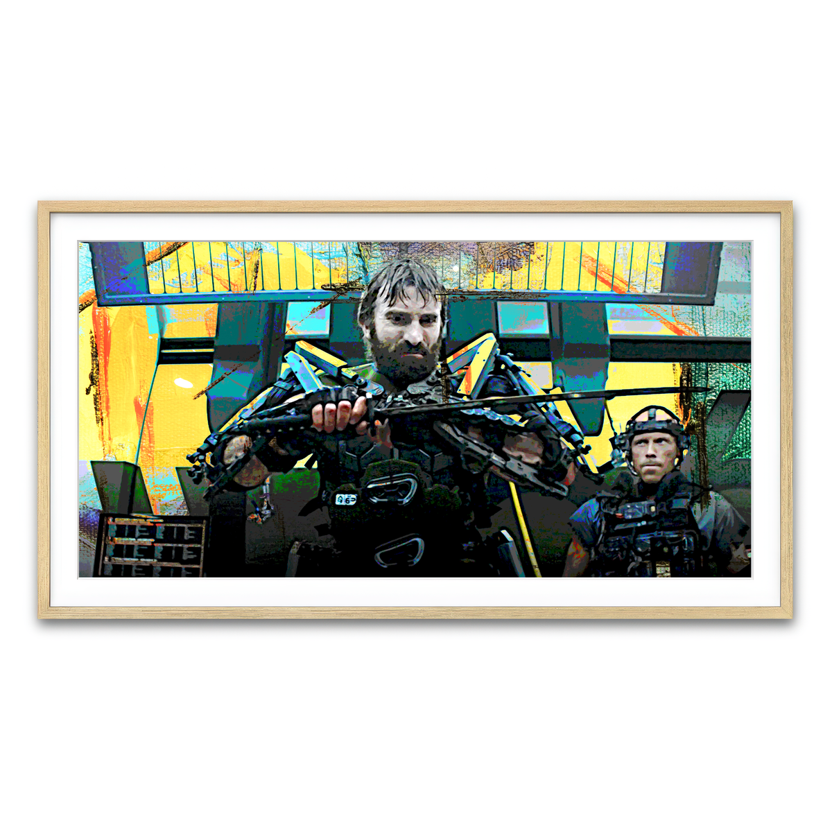 Framed Print 2x1 Natural