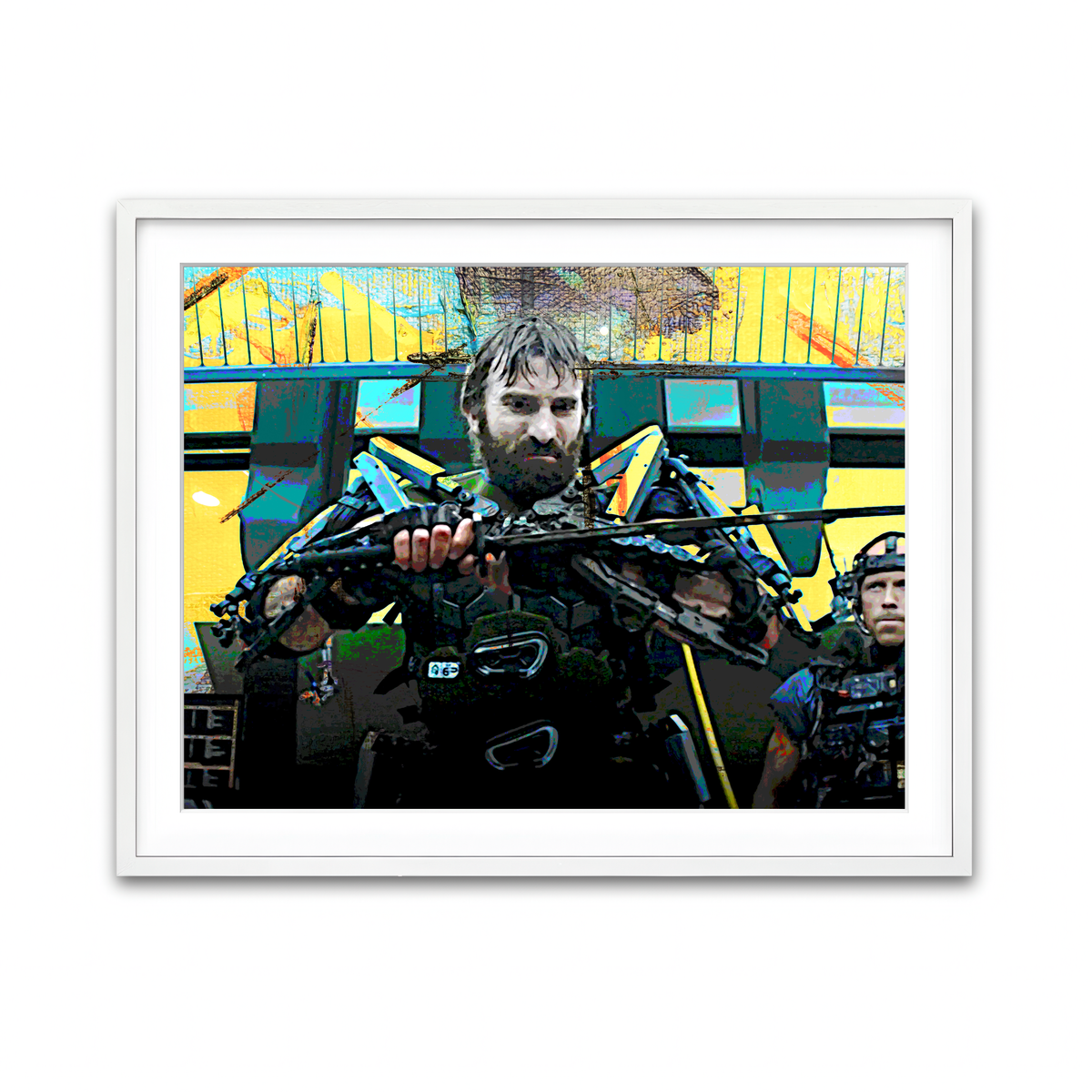 Framed Print 4x3 White