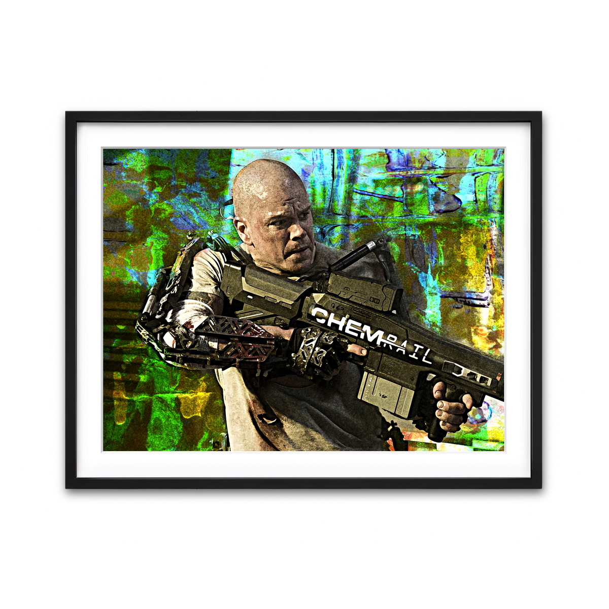 Framed Print 4x3 Black