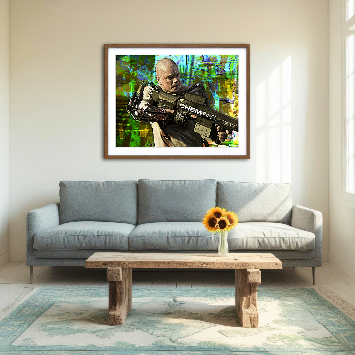 AUTO-MOCKUP ROOM | Elysium-Max Wall Art