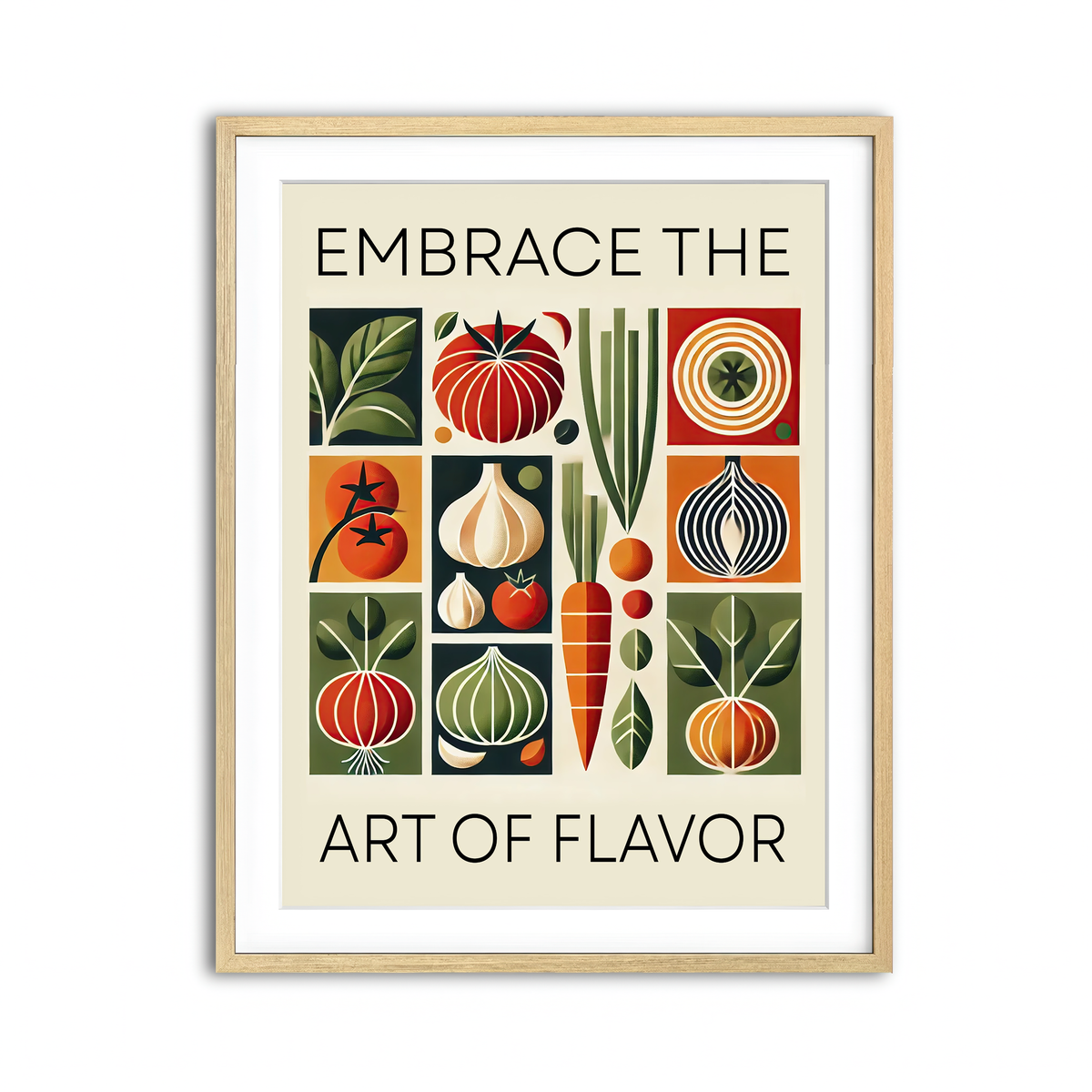 Framed Print 3x4 Natural