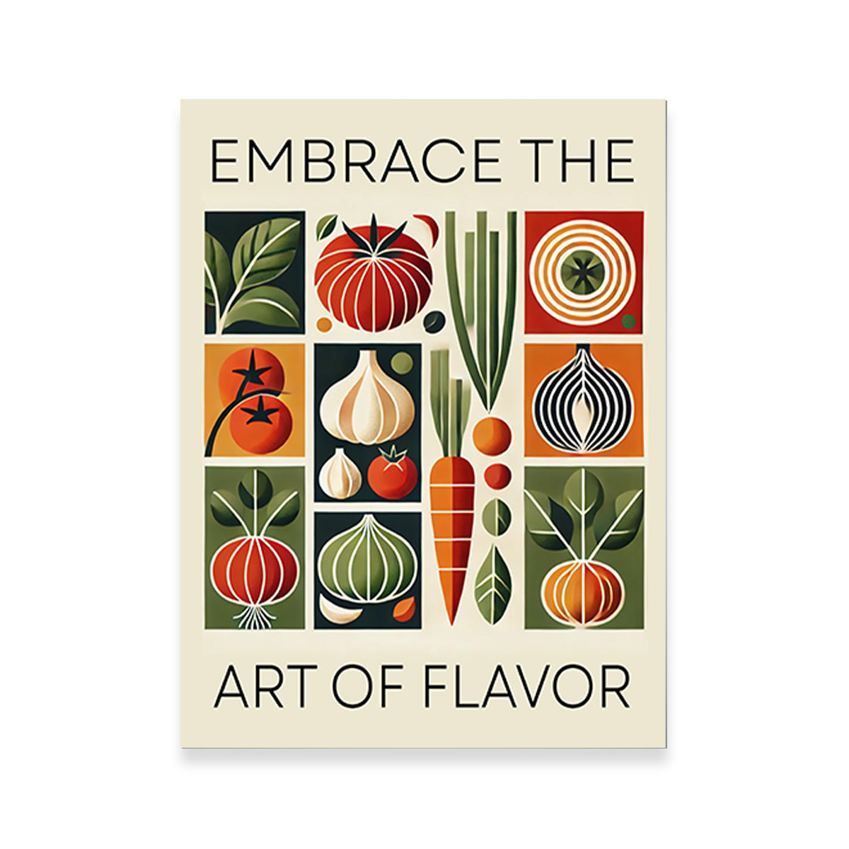 Embrace the Art of Flavor Wall Art