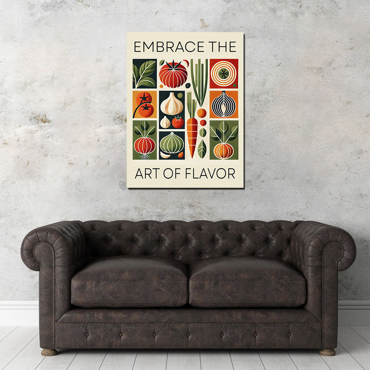 Embrace the Art of Flavor Wall Art