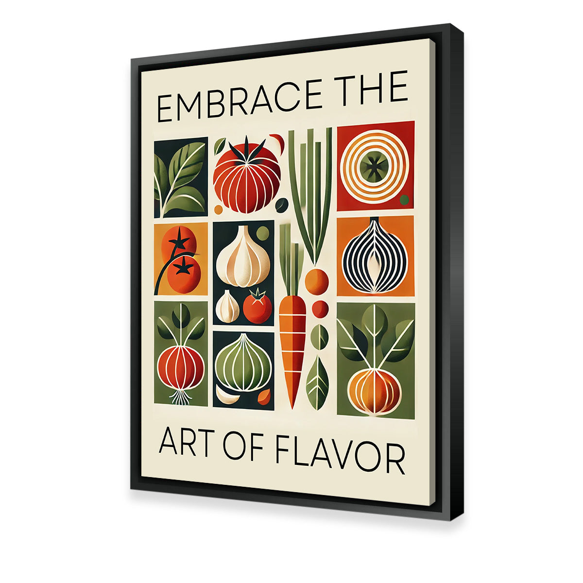 Embrace the Art of Flavor Wall Art