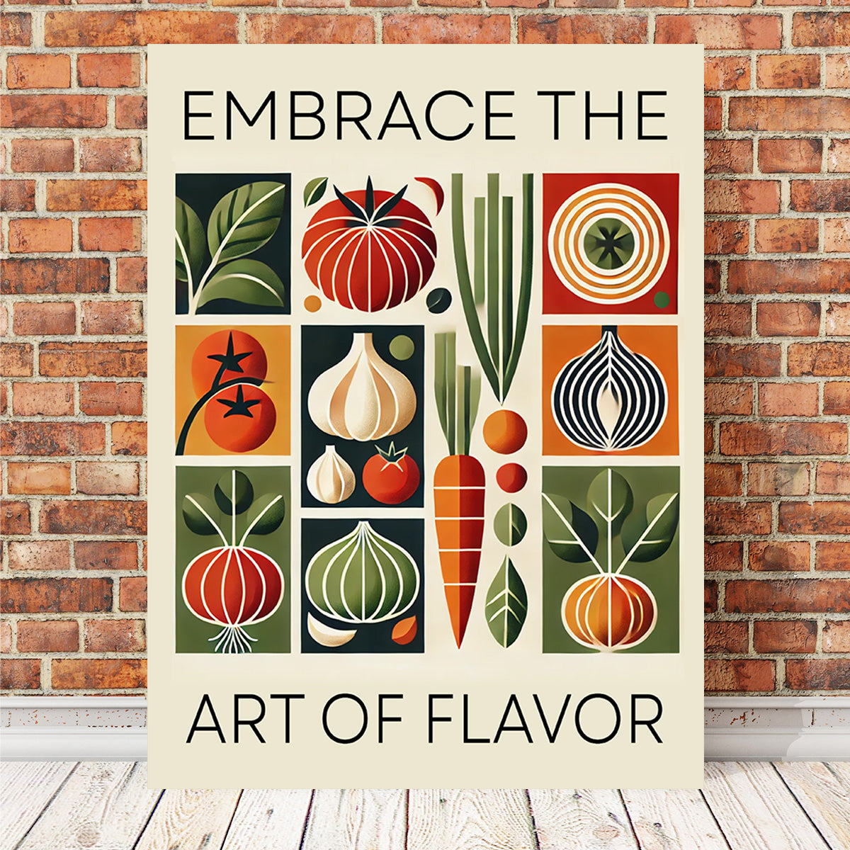 Embrace the Art of Flavor Wall Art