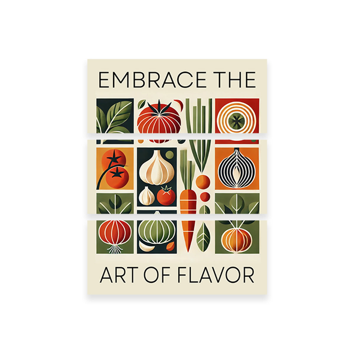 Embrace the Art of Flavor Wall Art