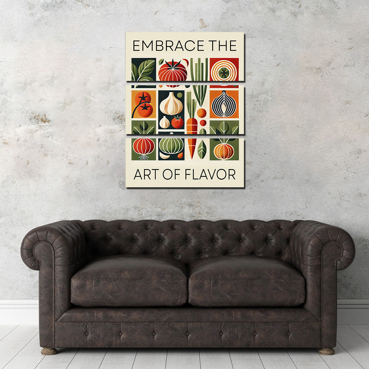 Embrace the Art of Flavor Wall Art