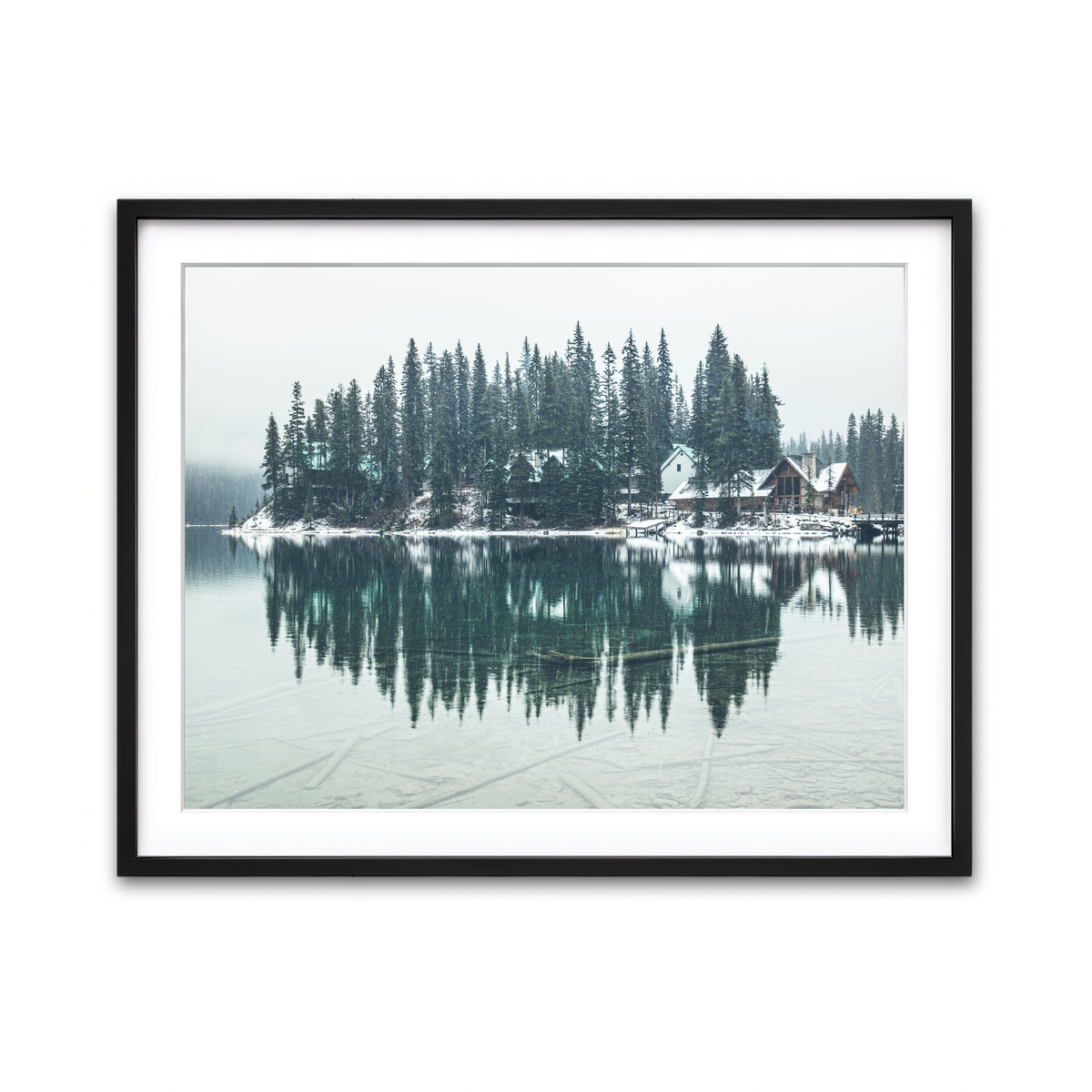 Framed Print 4x3 Black
