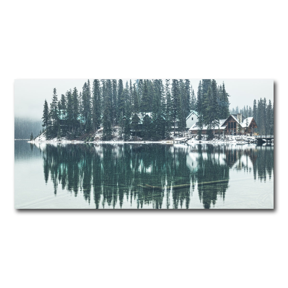 AUTO-MOCKUP WHITE | Emerald Lodge | 1 Piece | Gallery Wrap Canvas | group=2x1