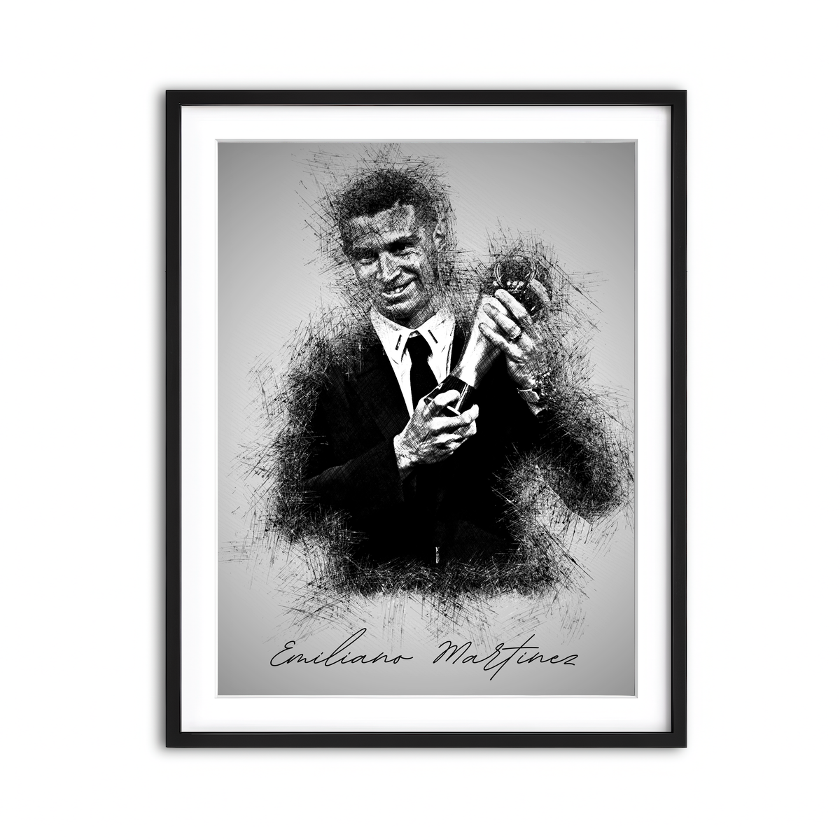 Framed Print 3x4 Black