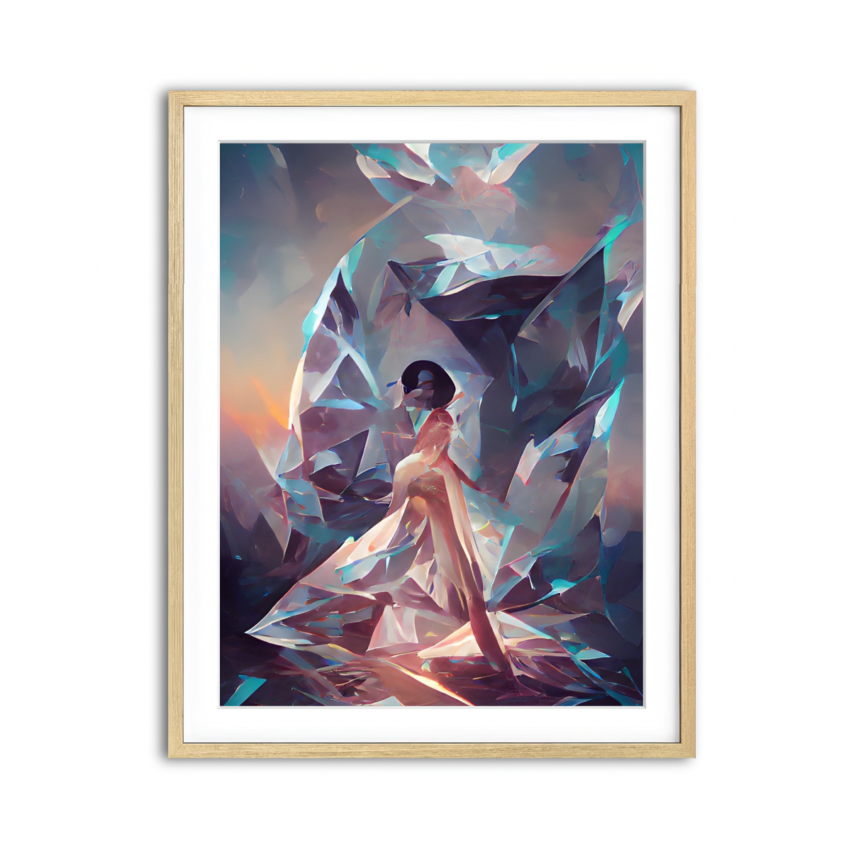 Framed Print 3x4 Natural