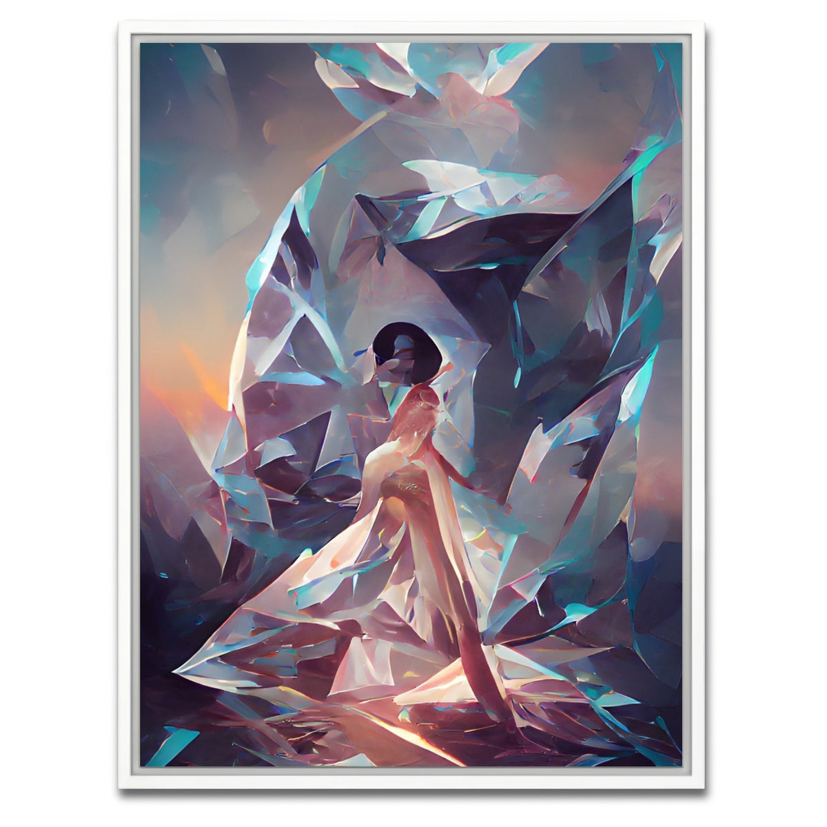 AUTO-MOCKUP WHITE | Empress | 1 Piece | White Framed Canvas | group=3x4