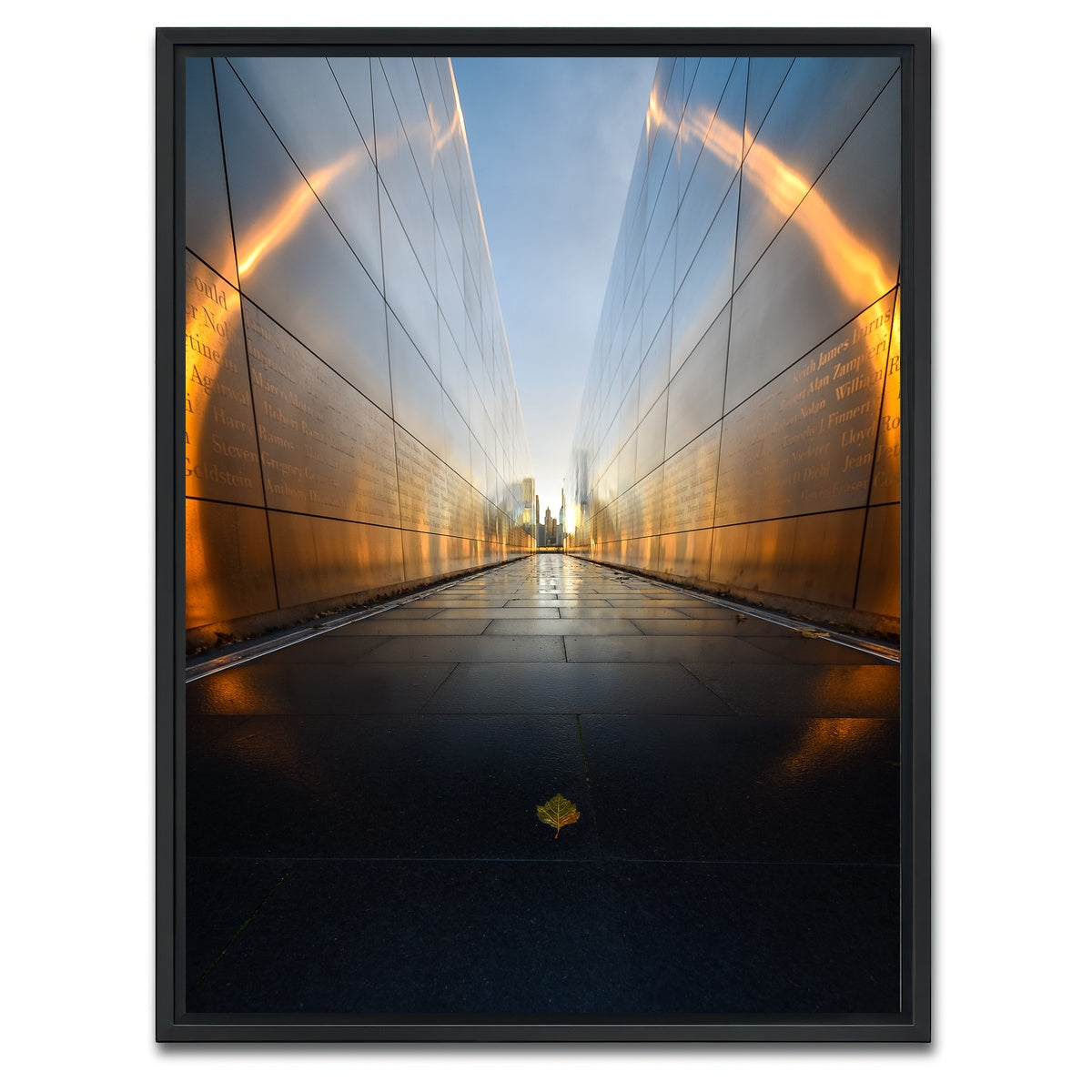 AUTO-MOCKUP WHITE | Empty Sky Memorial | 1 Piece | Black Framed Canvas | group=3x4