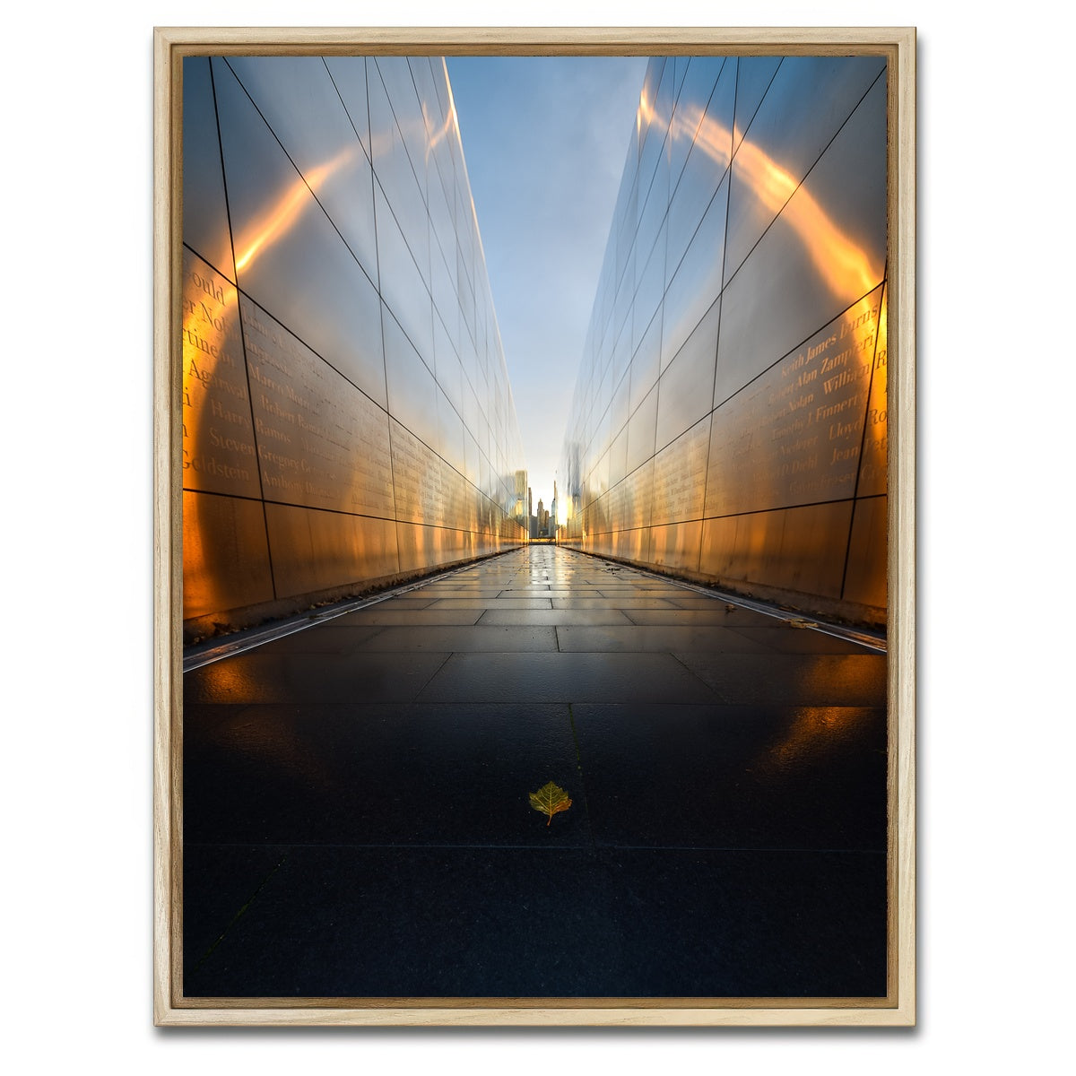 AUTO-MOCKUP WHITE | Empty Sky Memorial | 1 Piece | Natural Framed Canvas | group=3x4