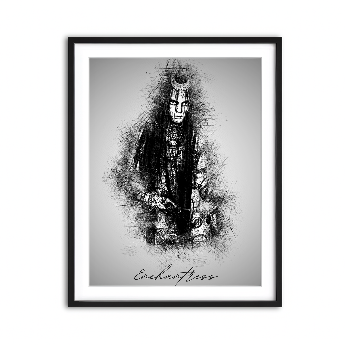 Framed Print 3x4 Black