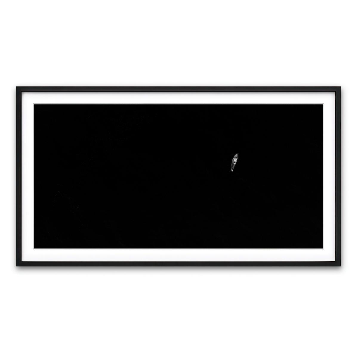 Framed Print 2x1 Black